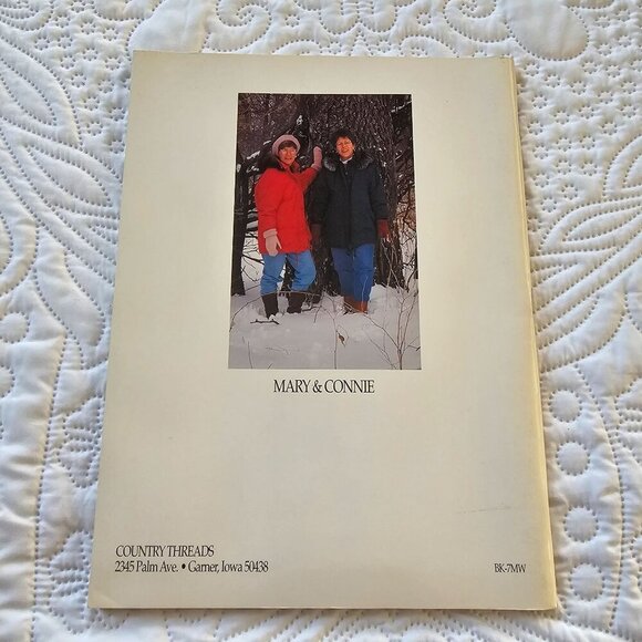 We Made It Through The Winter Quilt Pattern Book By Country Threads 1995 Vintage - Picture 2 of 10